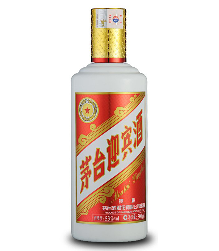 53° 茅台迎宾酒（中国红）500ml（新旧款随机发货）
