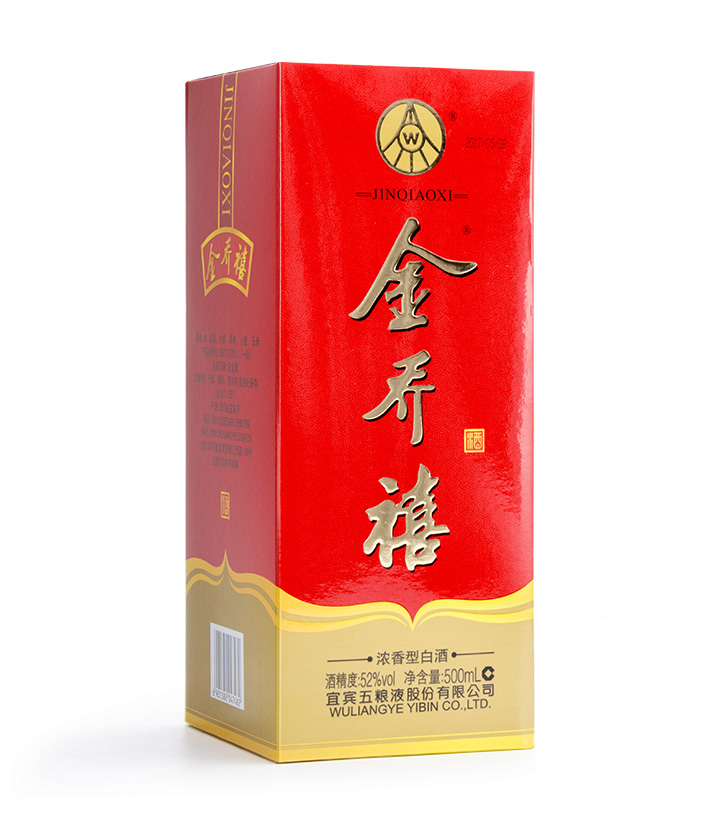 52°五粮液金乔禧500ml 件