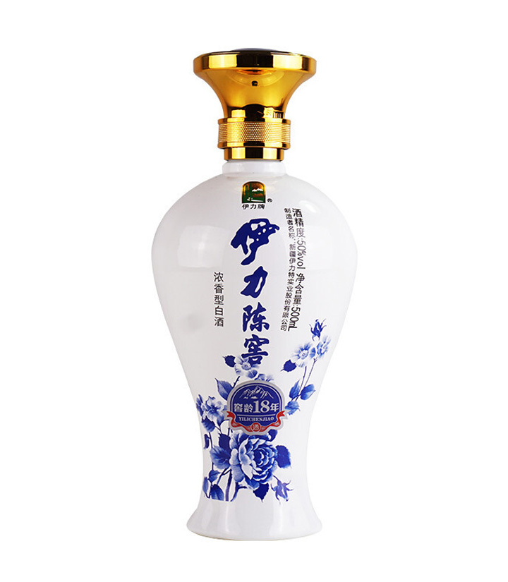 50°伊力陈窖窖龄18年500ml 件