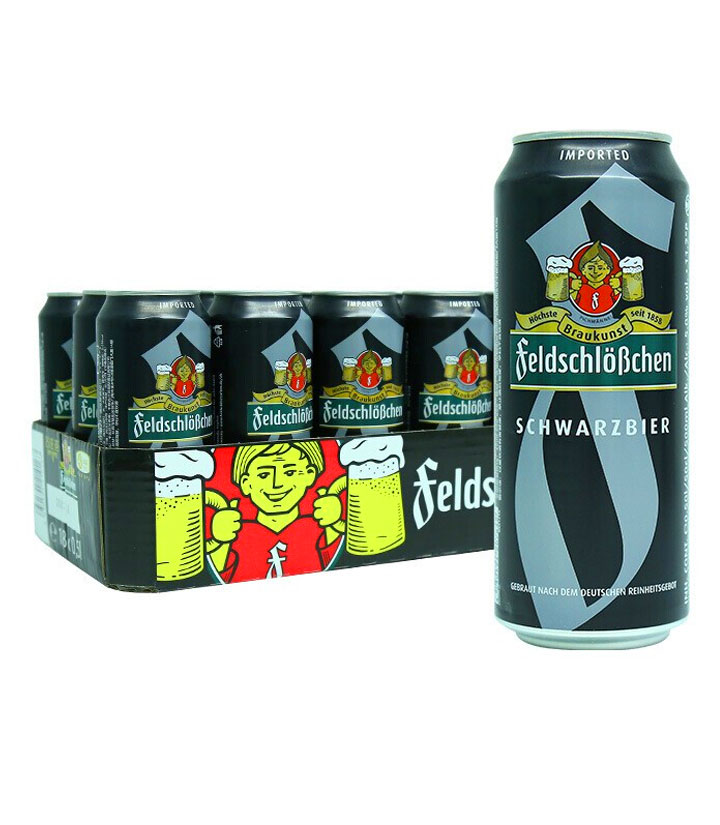 德国费尔德堡黑啤酒500ml