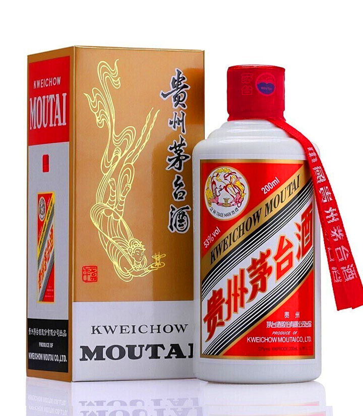 53°茅台飞天200ml