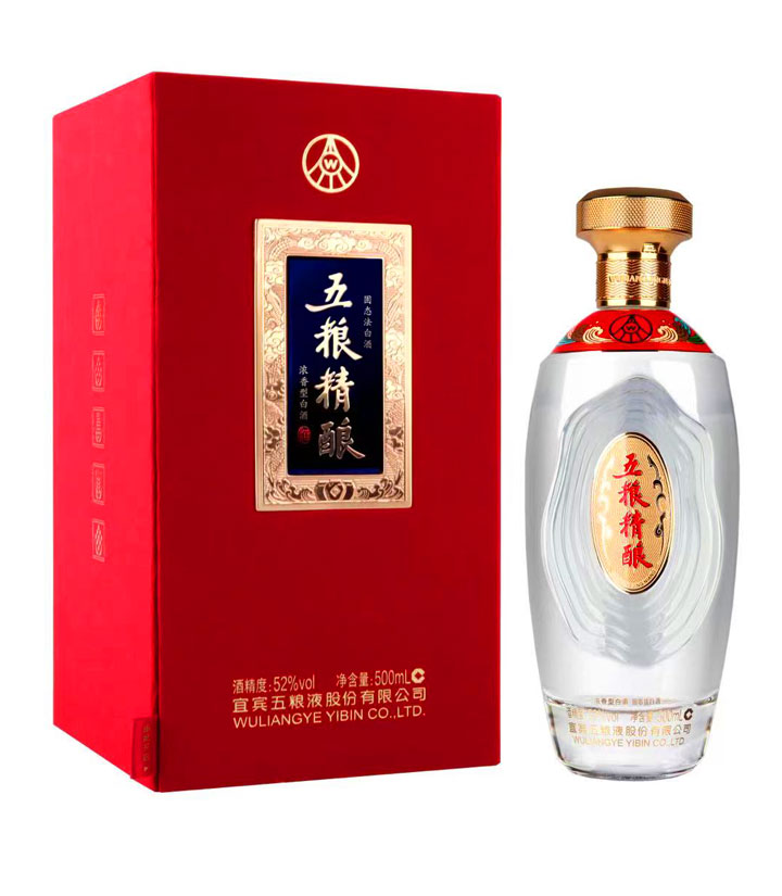 52°五粮精酿窖藏（龙兴凤举201）500ml