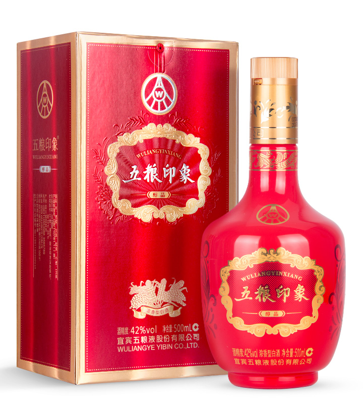 42°五粮液五粮印象醇品500ml