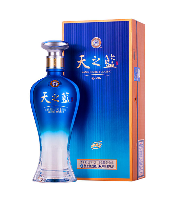 52°洋河天之蓝500ML（新款） 瓶