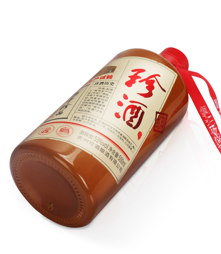 53°珍酒红印500ml 件