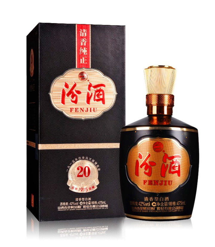 42°汾酒20巴拿马1915 475ml 件