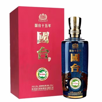 53°茅台镇国台15年500ml 件