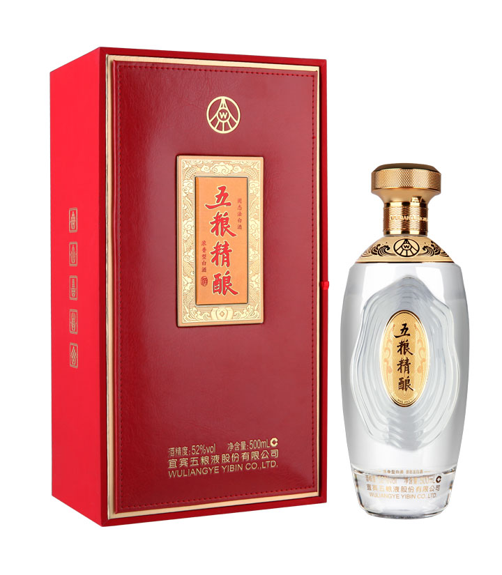 52°五粮精酿窖藏（天禄献瑞201）500ml