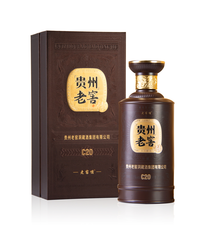 53°贵州老窖情酒·珍藏C20 500ml