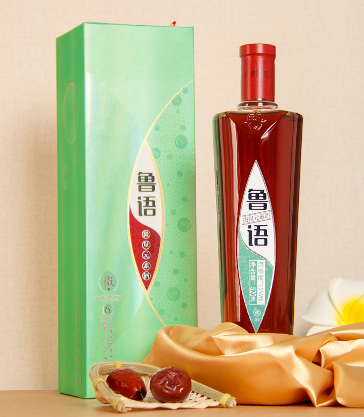 12°鲁语微量元素酒6 520ml 件