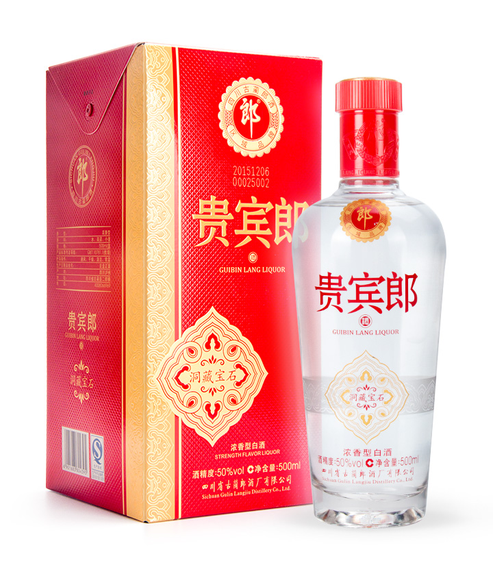 50°郎酒贵宾郎洞藏宝石500ml 件
