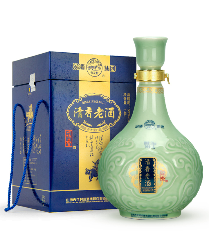 53°汾酒清香老酒1.5L 件