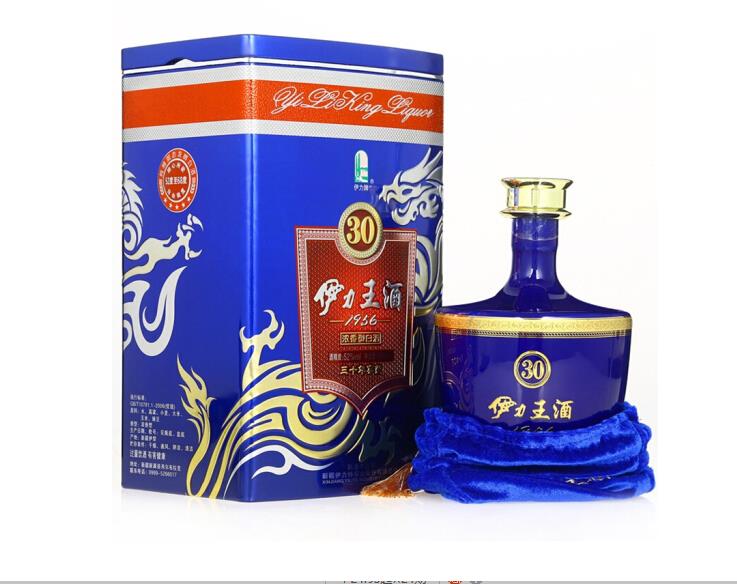 伊力特 伊力王酒52度 单瓶装白酒 500ml 浓香型 件