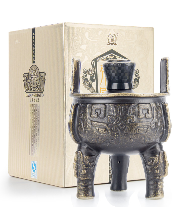 50°老榆林大秦帝国酒（圆鼎）500ml 件