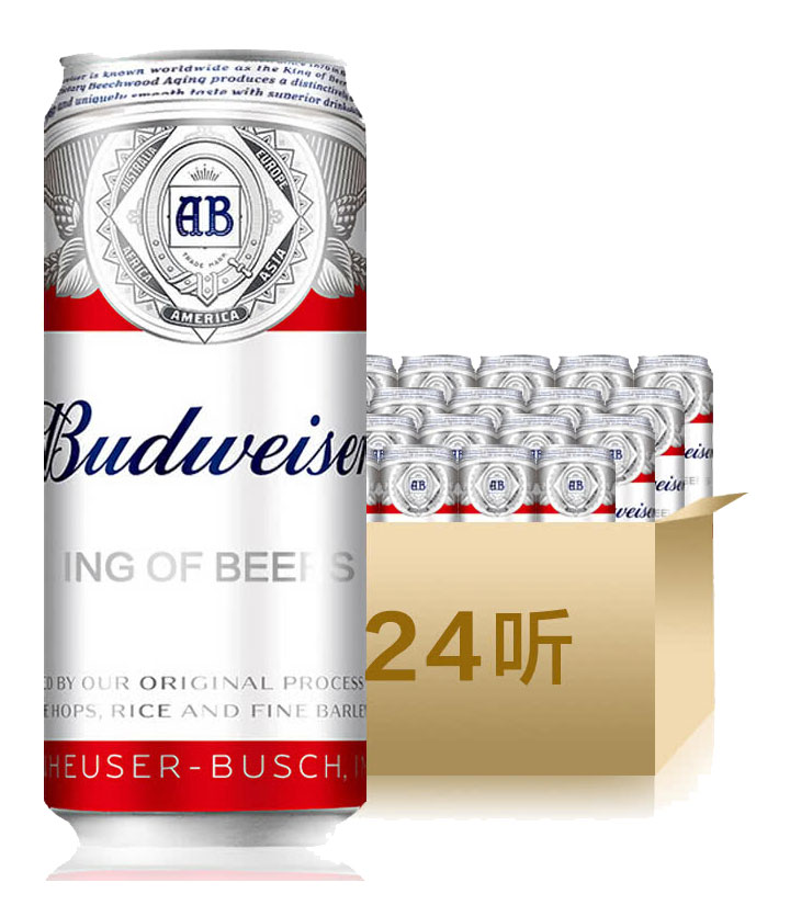美国百威（布维尔）啤酒听装500ml 件
