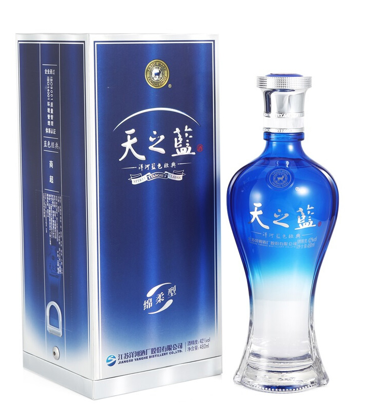 42°洋河天之蓝480ml 瓶