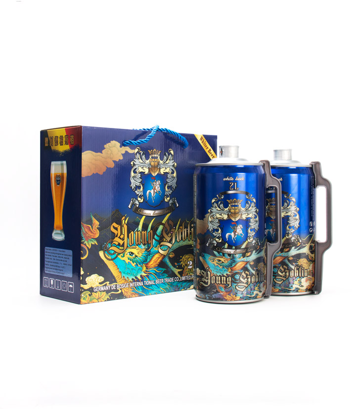 德国德柏斯格白啤酒2L*2