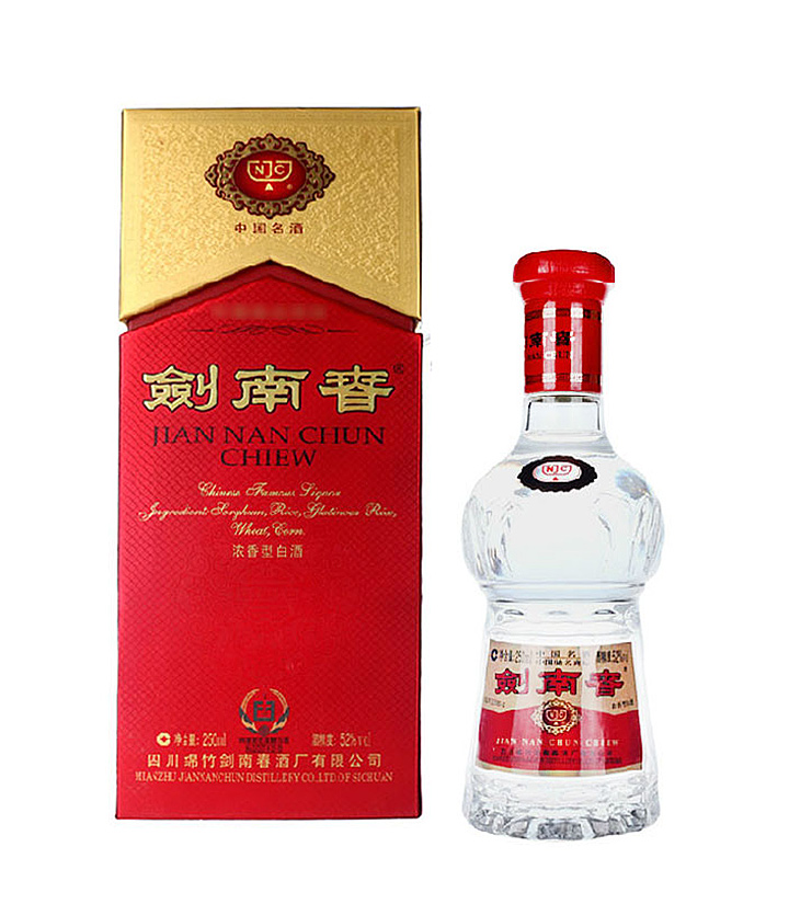 52°剑南春250ml 件