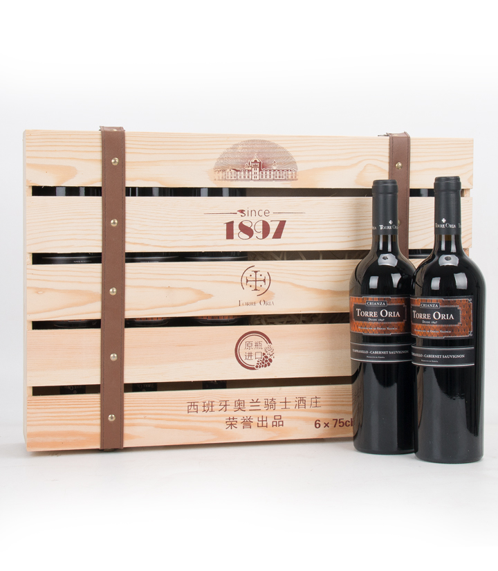 13°西班牙奥兰大师佳酿干红葡萄酒750ml（搭赠6支装木盒） 瓶