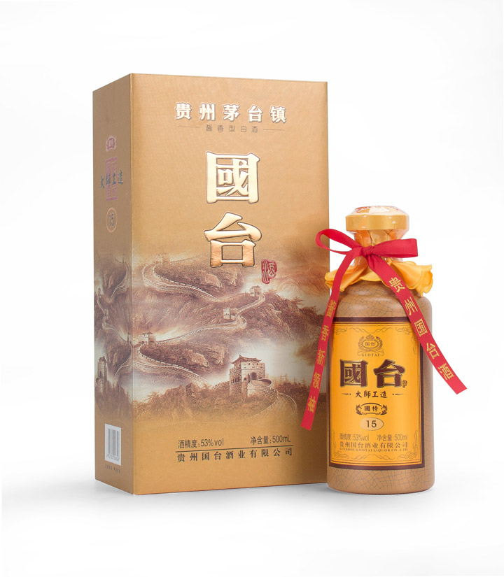 53°茅台镇国台·大师工造国榜定制酒500ml 瓶