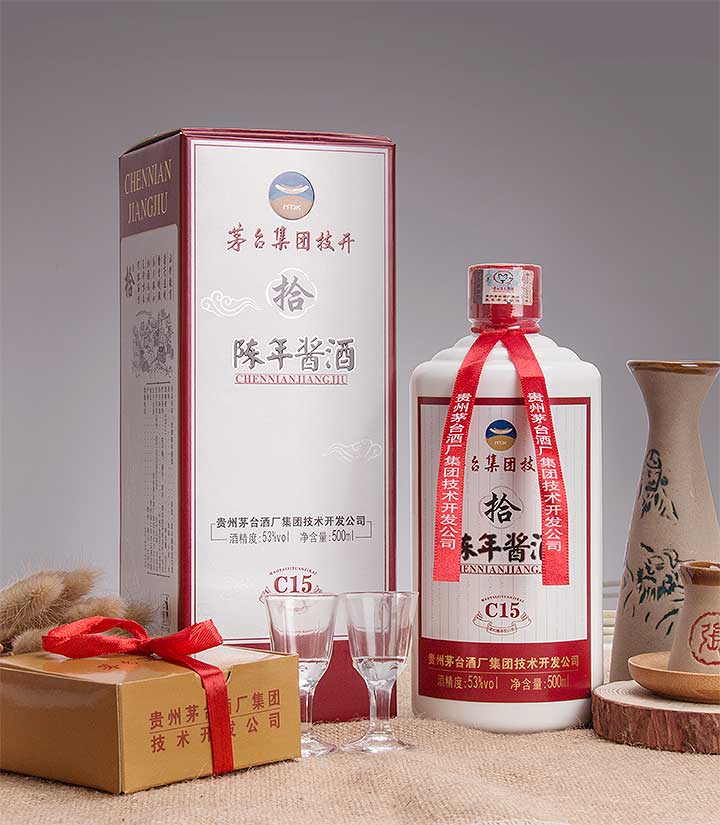 53°茅台技开陈年酱酒C15 500ml 瓶