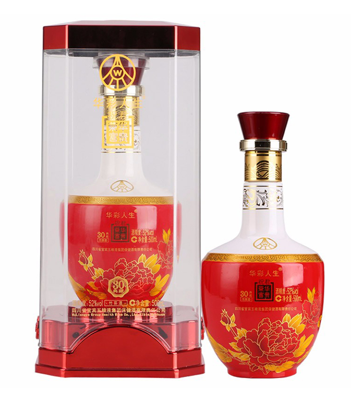 52°五粮液华彩人生荣华富贵精品玉500ml