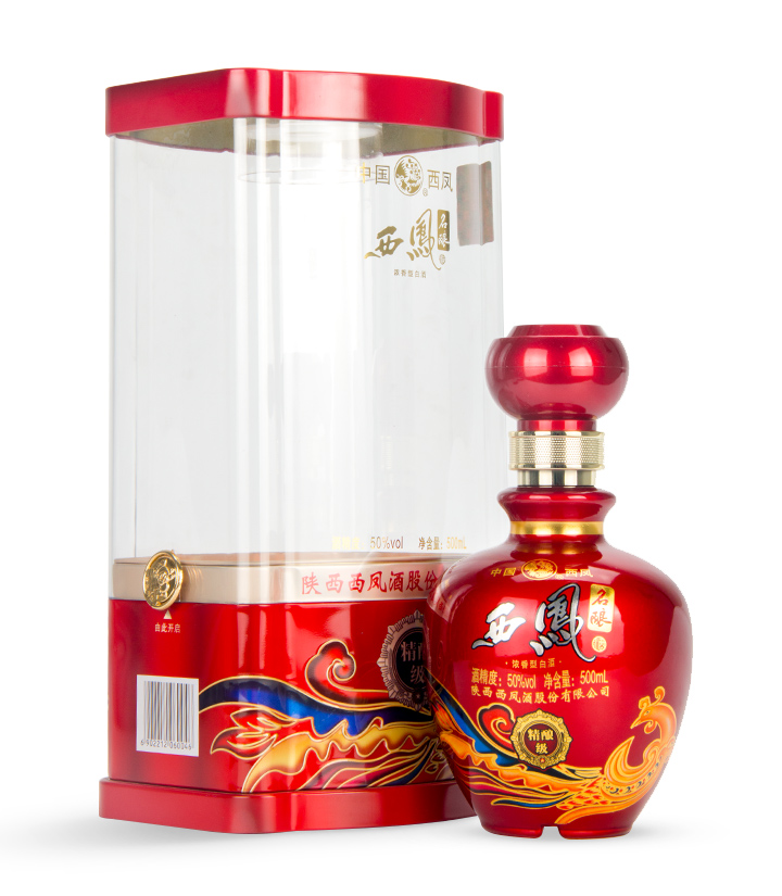 50°西凤名酿精酿级500ml 件