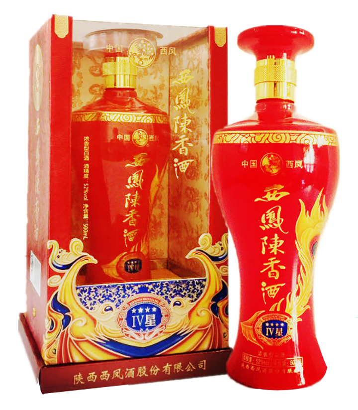 52°西凤陈香酒Ⅳ星500ml 件