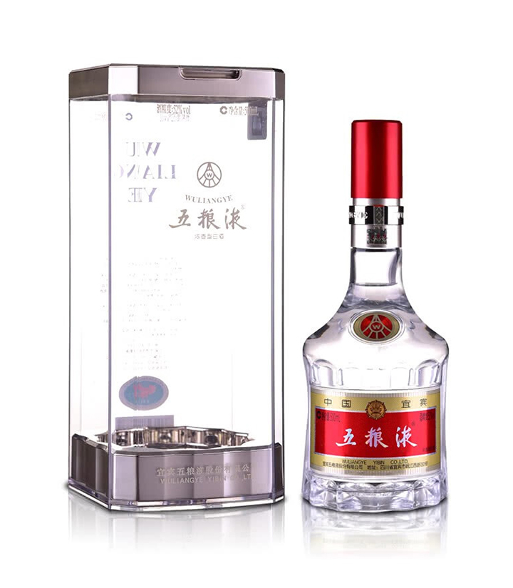 52°五粮液水晶装500ml