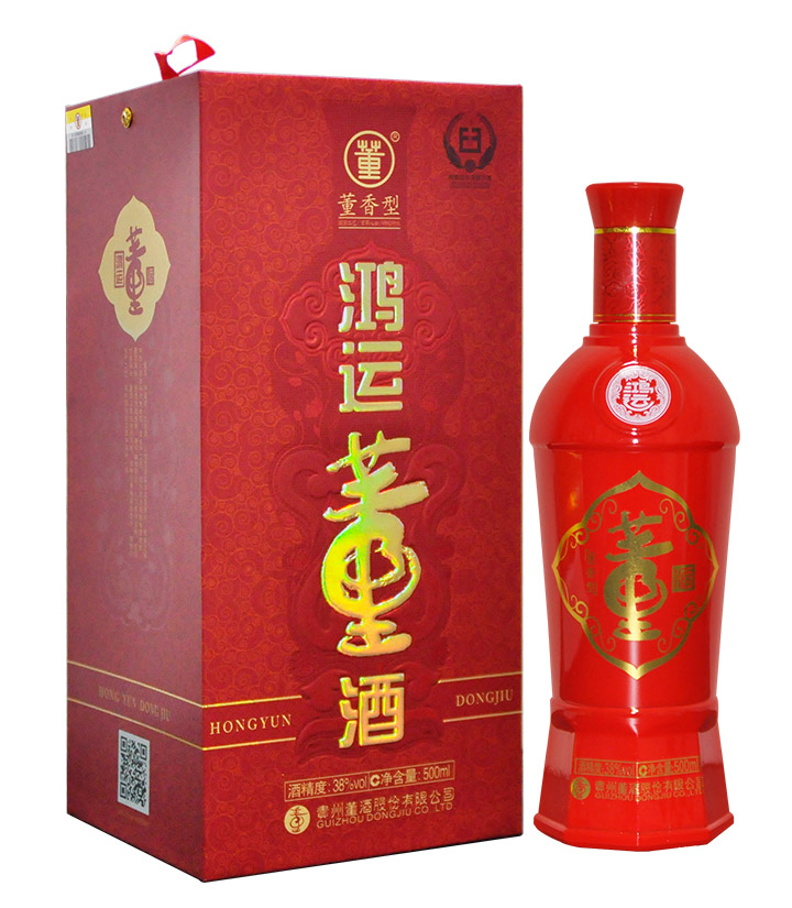 38°董酒鸿运 500ml 件