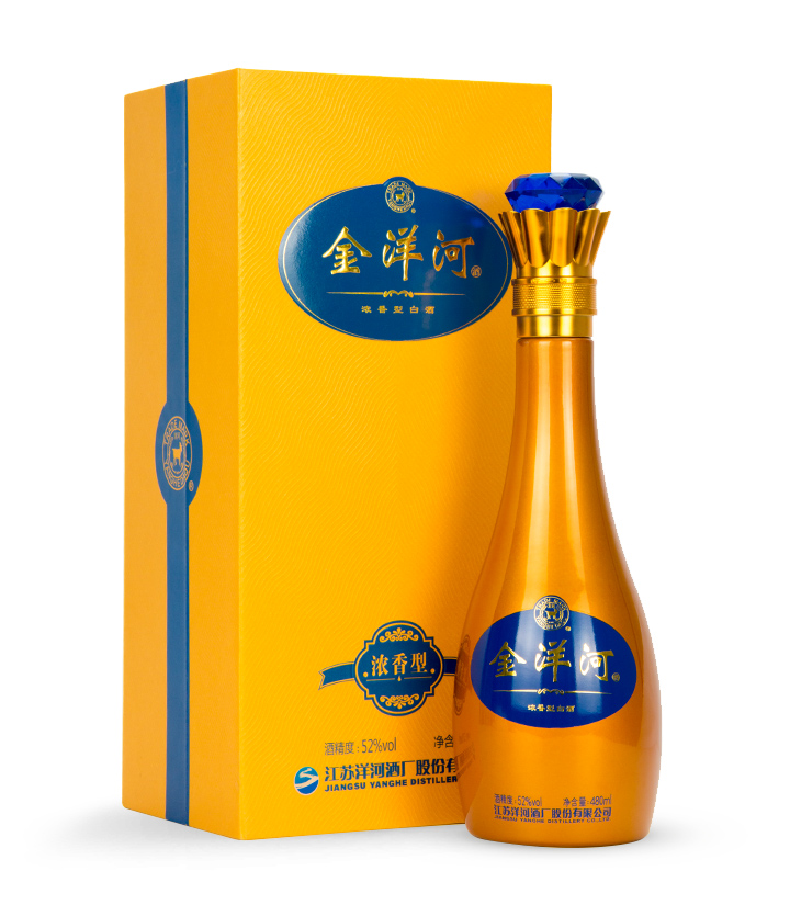 52°金洋河480ml 瓶