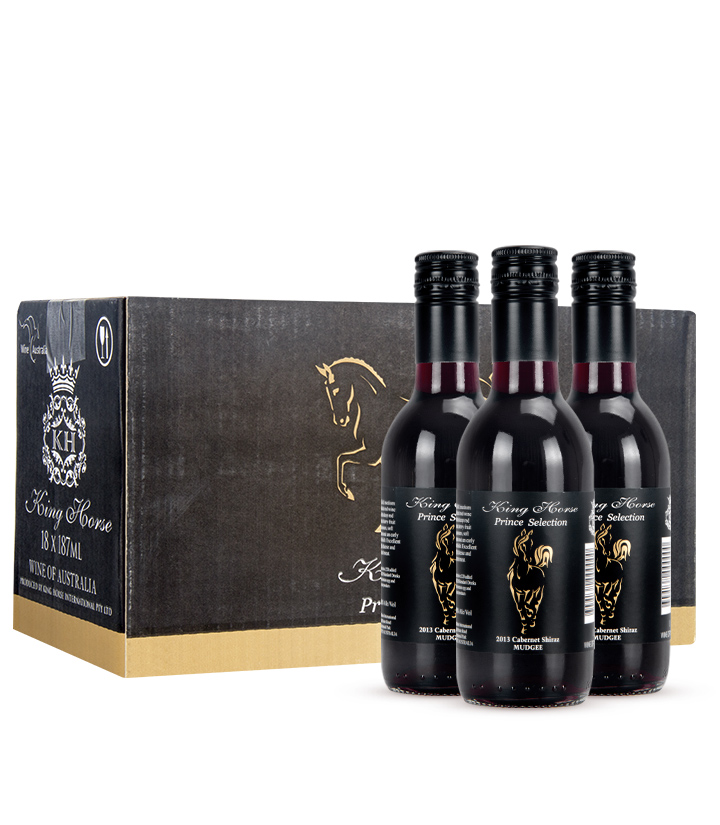 14°澳洲皇马小王子干红葡萄酒187ml 瓶
