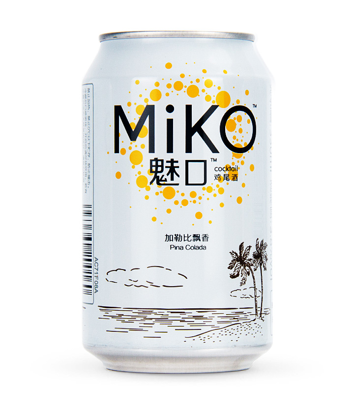 魅口加勒比飘香鸡尾酒330ml 件