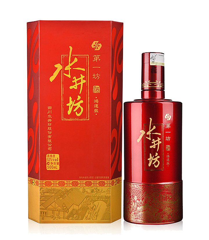 52°水井坊鸿运装500ml 瓶