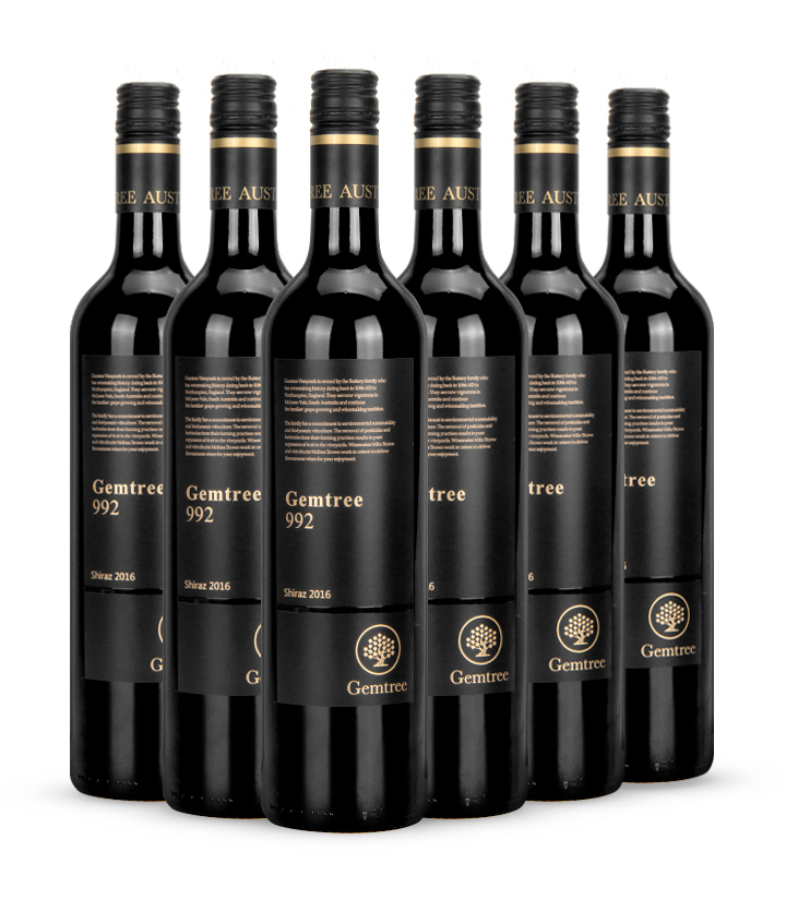 14°澳洲宝石树酒庄992干红葡萄酒750ml 瓶