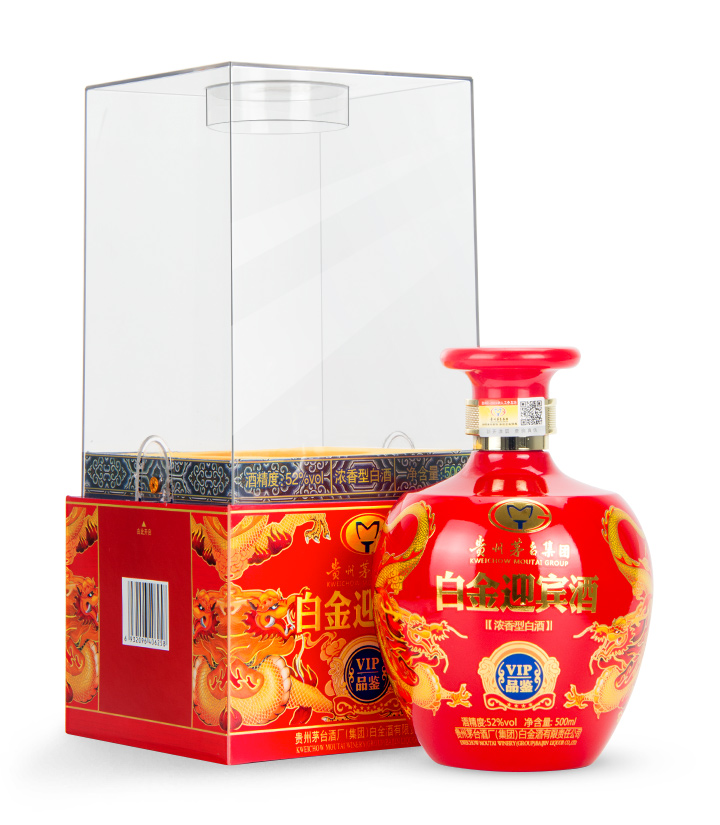 52°茅台白金迎宾酒VIP品鉴 500ml 瓶