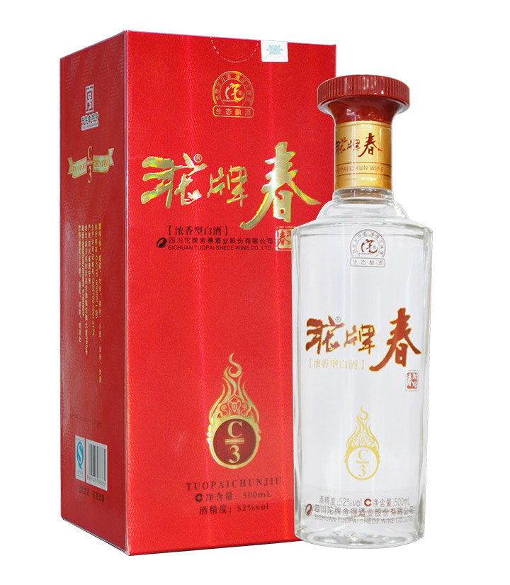 52°沱牌春C3 500ml 件