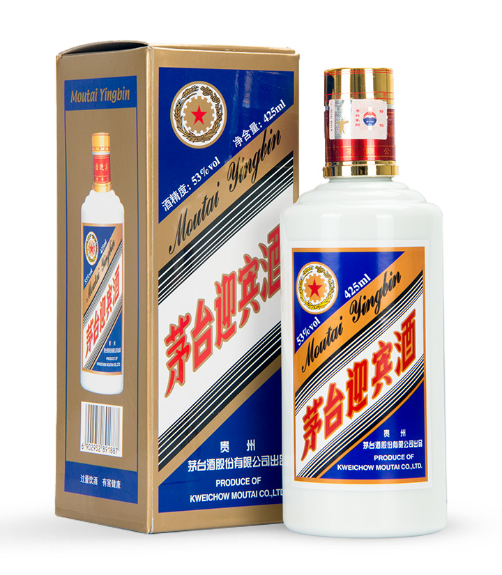 53°茅台迎宾酒（蓝）425ml