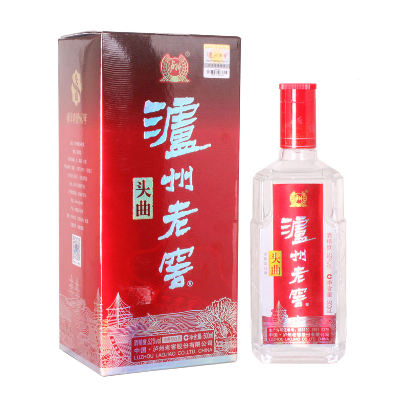 38°泸州老窖头曲500ml 件