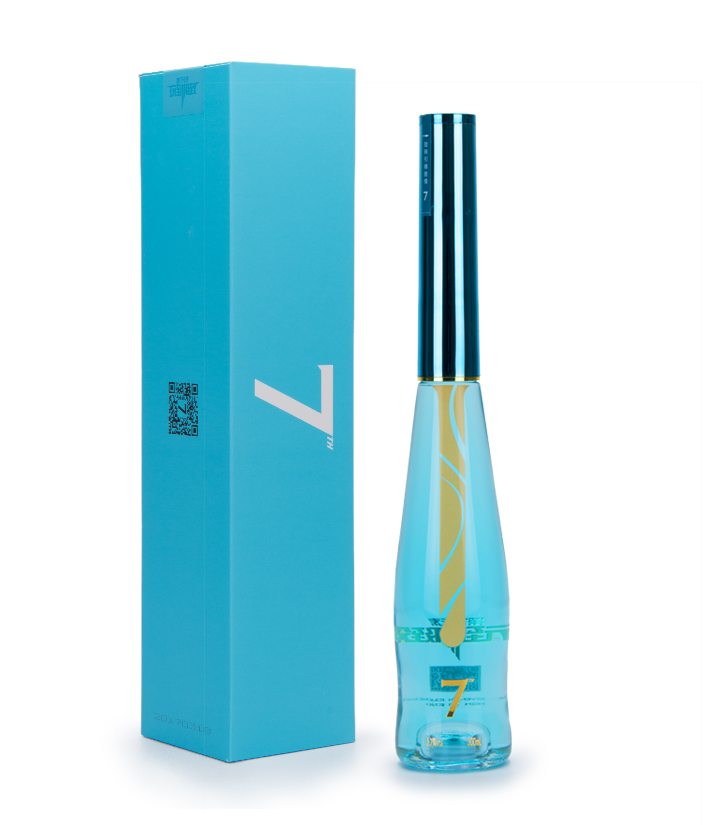 第7元素创想蓝橙味鸡尾酒（庆典礼花装）300ml 瓶