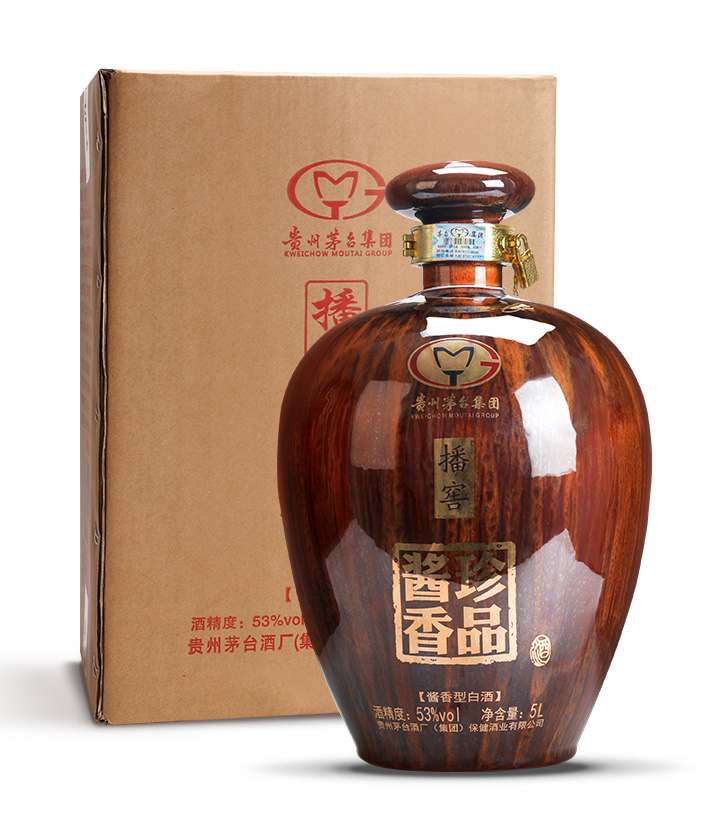 53°茅台保健酒播窖珍品酱香5L 件