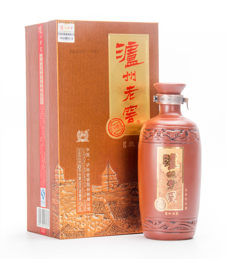 52°泸州老窖典藏(紫砂陶装)500ml 瓶
