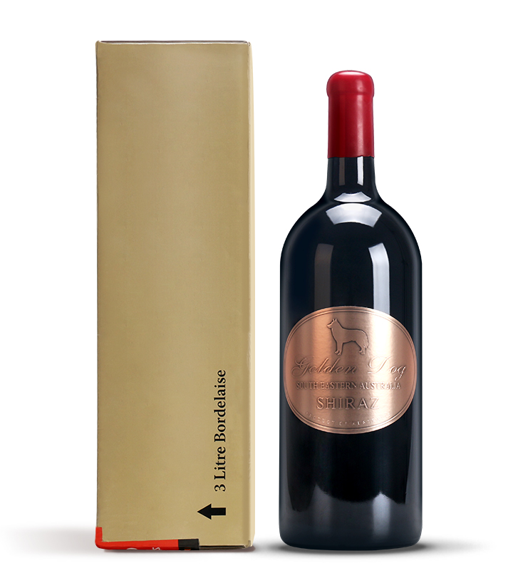14°澳洲金狗西拉干红葡萄酒3l 瓶