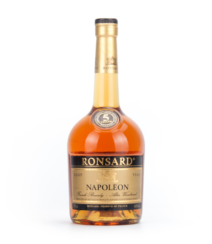 法国龙萨拿破仑vsop白兰地5年700ml 瓶