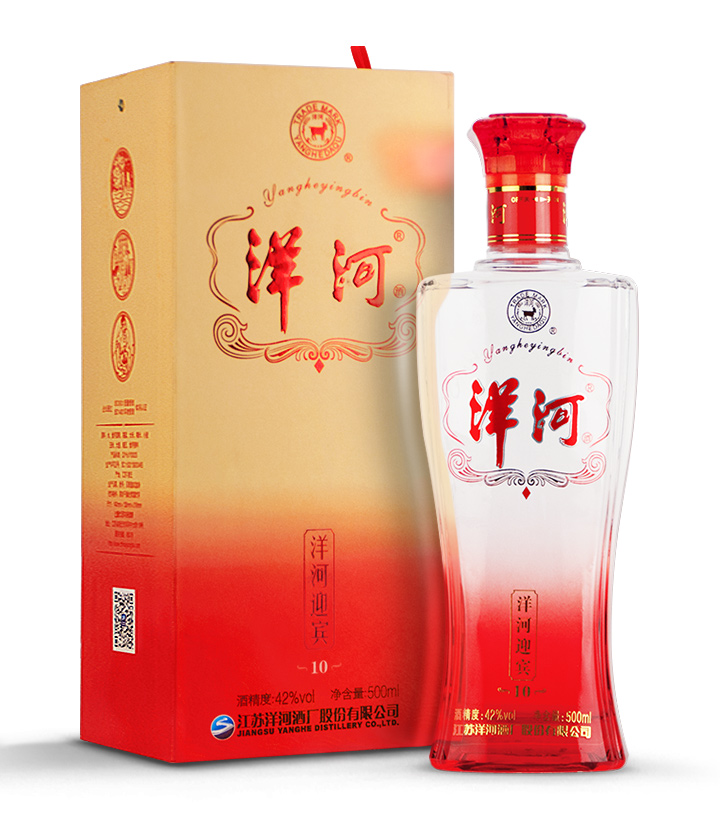 42°洋河迎宾10年500ml 瓶